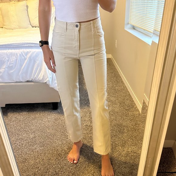 AsYou Taupe Jeans - Picture 1 of 3